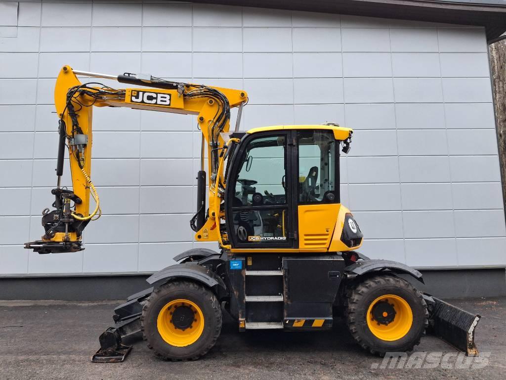 JCB 110 W Hydradig Gravemaskiner på hjul