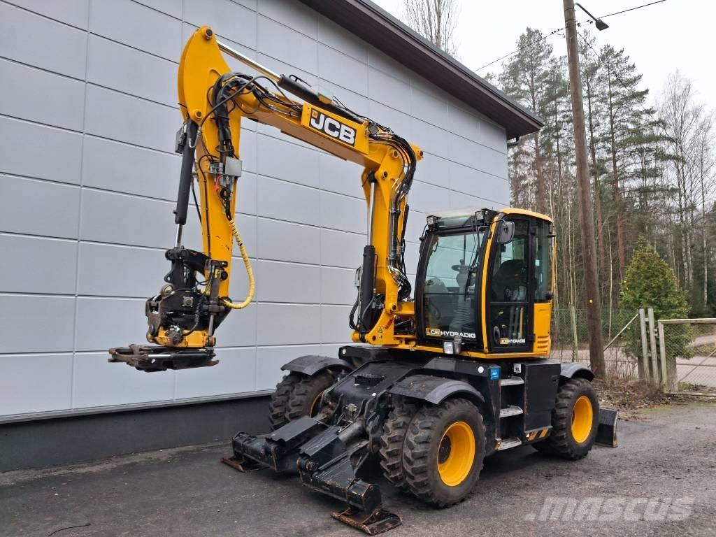 JCB 110 W Hydradig Gravemaskiner på hjul