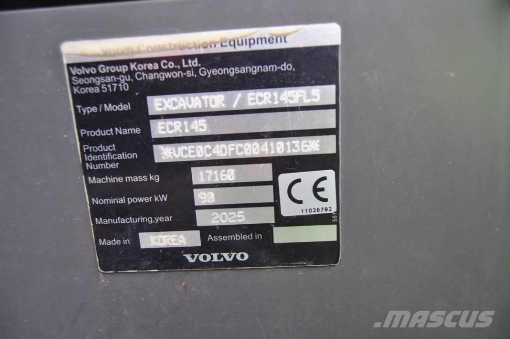 Volvo ECR 145 Gravemaskiner på larvebånd