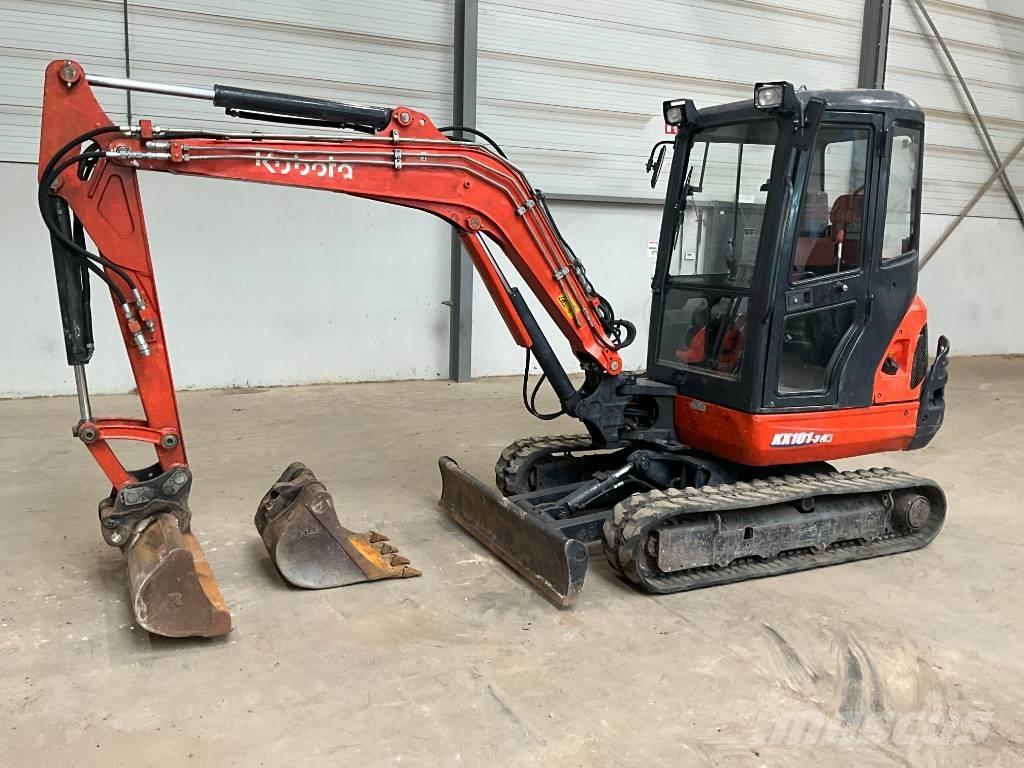 Kubota KX 101-3 A 3 Minigravemaskiner