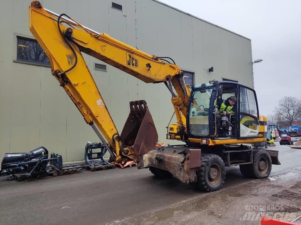 JCB JS 175 W Gravemaskiner på hjul