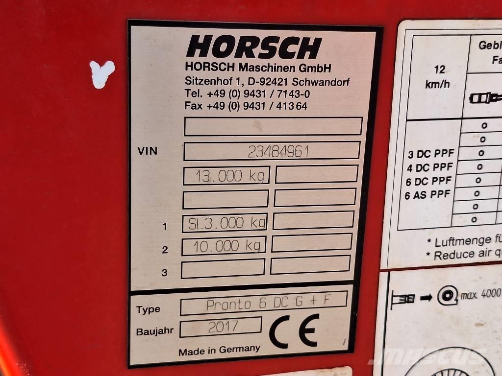 Horsch Pronto 6 DC Såmaskine