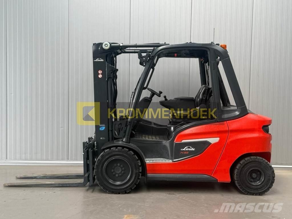Linde H 35 D-02 Diesel gaffeltrucks