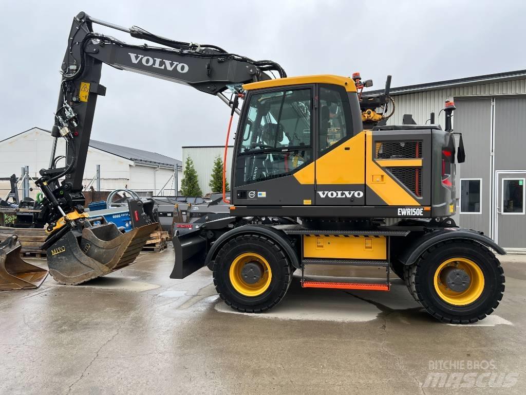 Volvo EWR150E Gravemaskiner på hjul