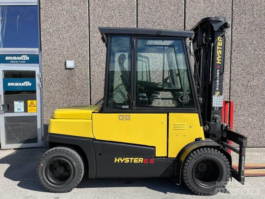 Hyster J5.5XN6 El gaffeltrucks