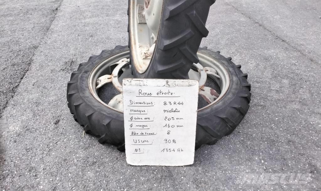 Michelin 8.3R44 Hjul, Dæk og Fælge