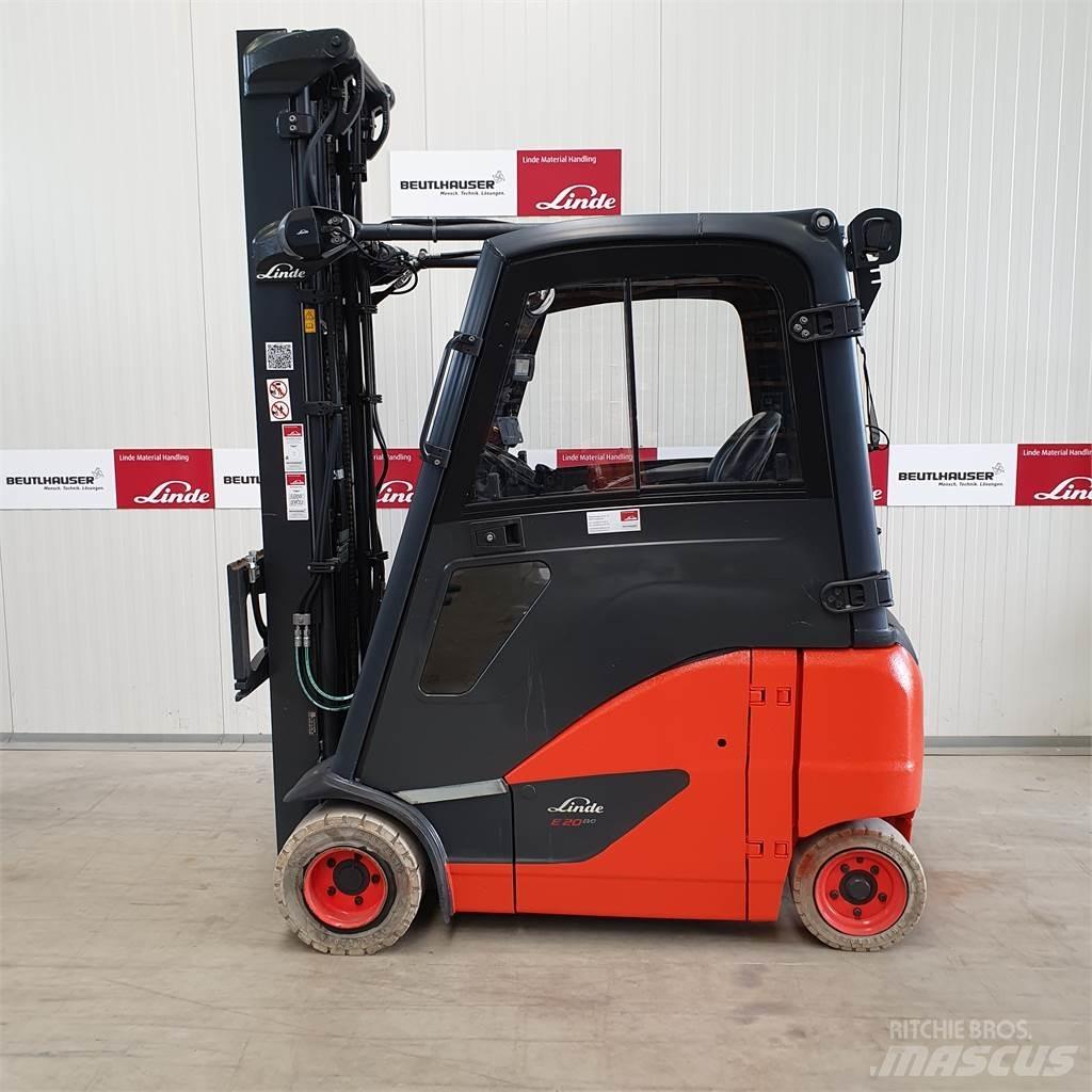 Linde E20PH El gaffeltrucks
