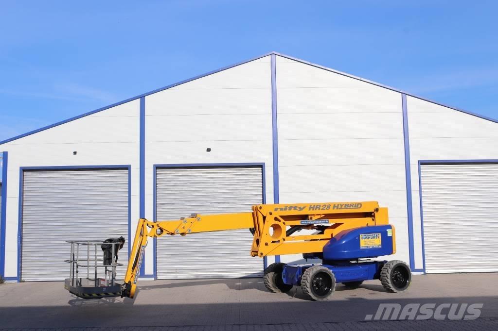 Niftylift HR28 Hy4x4 Bomlifte med knækarm