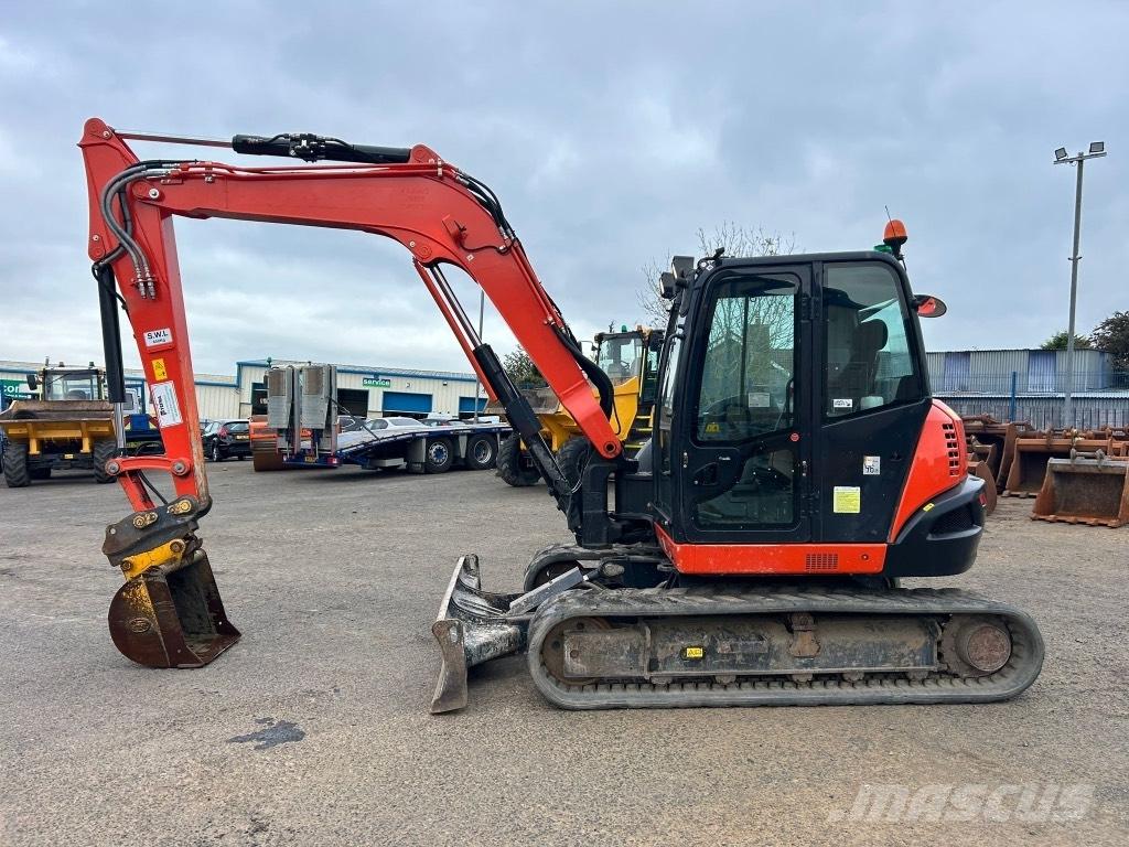 Kubota KX080-4 Midi-gravemaskiner 7t - 12t
