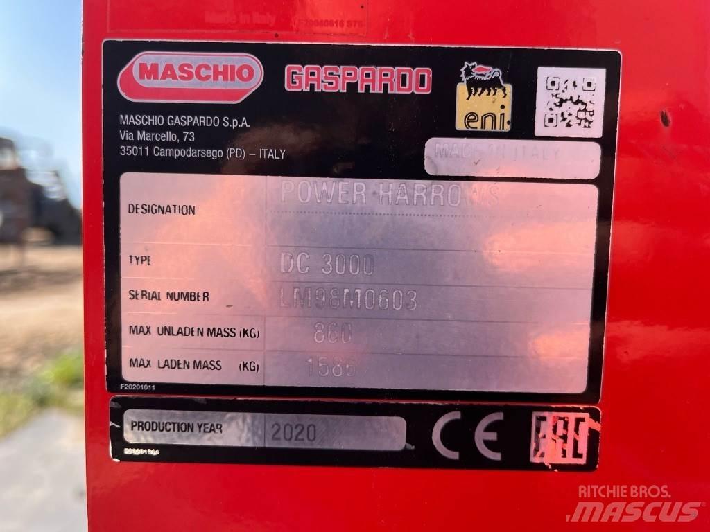 Maschio DC 3000 Elektriske harver / jordfræsere