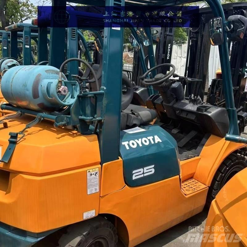 Toyota 25 Diesel gaffeltrucks
