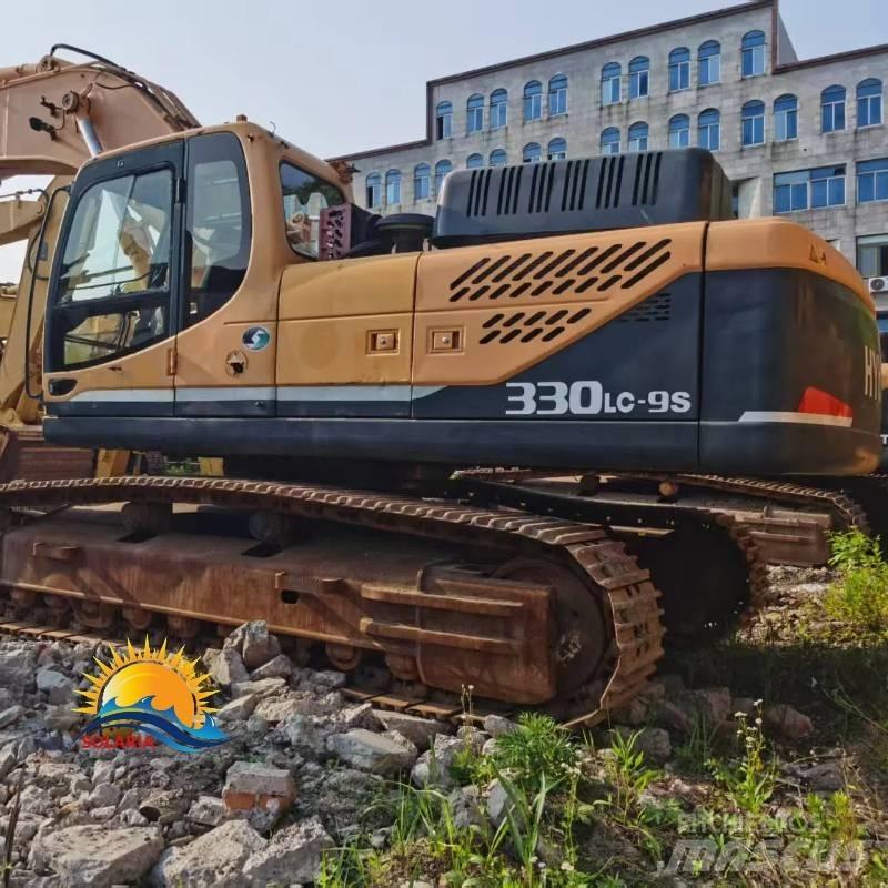 Hyundai 330LC-9s Gravemaskiner på larvebånd