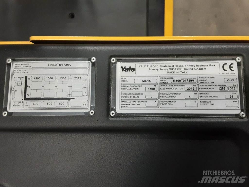 Yale MC15 Reachtruck