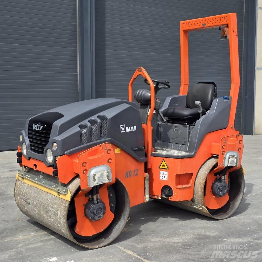 Hamm HD 12 VV Tvilling tromle
