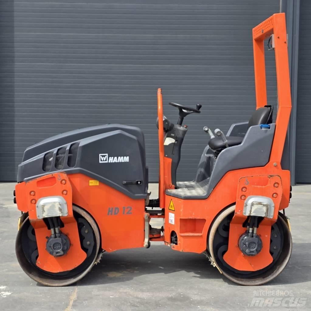 Hamm HD 12 VV Tvilling tromle