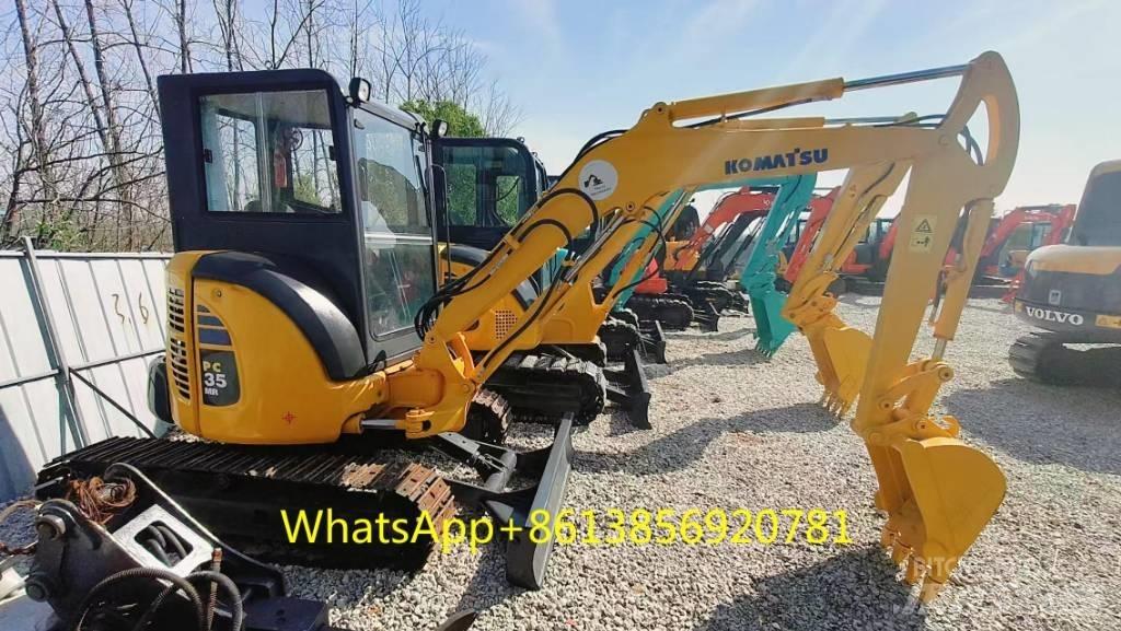 Komatsu PC 35 Minigravemaskiner