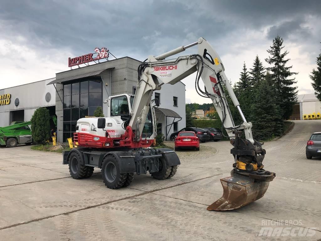 Takeuchi TB295W Gravemaskiner på hjul