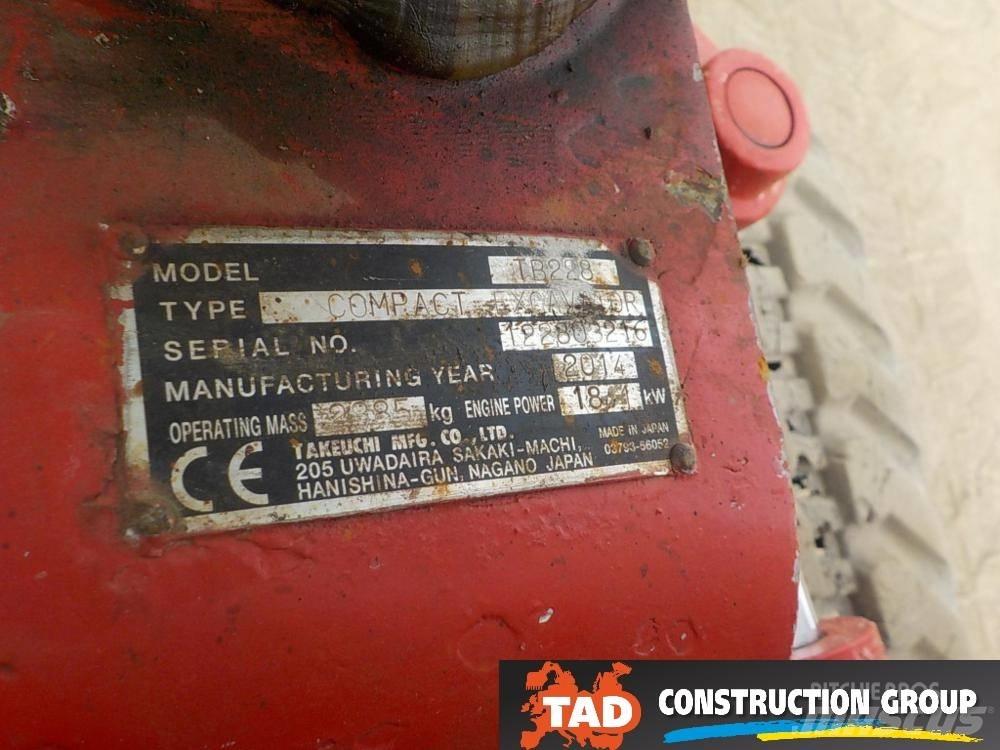 Takeuchi TB228 Minigravemaskiner