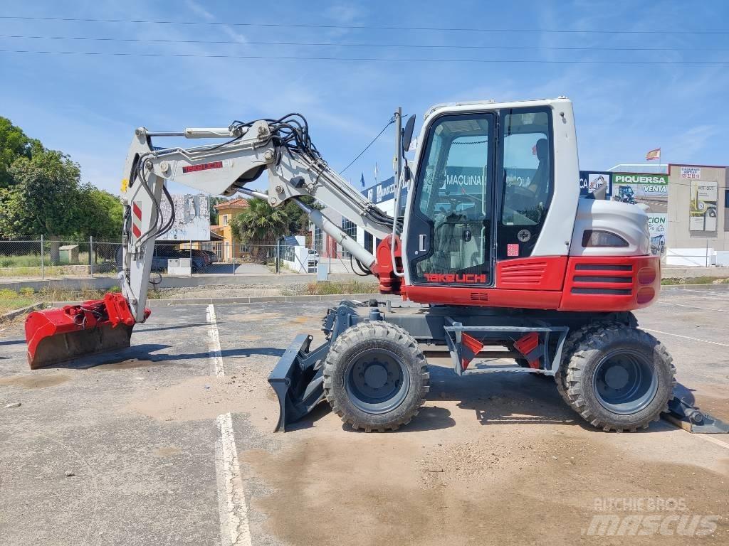 Takeuchi TB 295 W Gravemaskiner på hjul