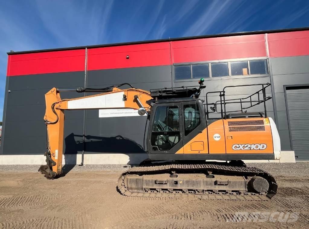 CASE CX 210 D Gravemaskiner på larvebånd
