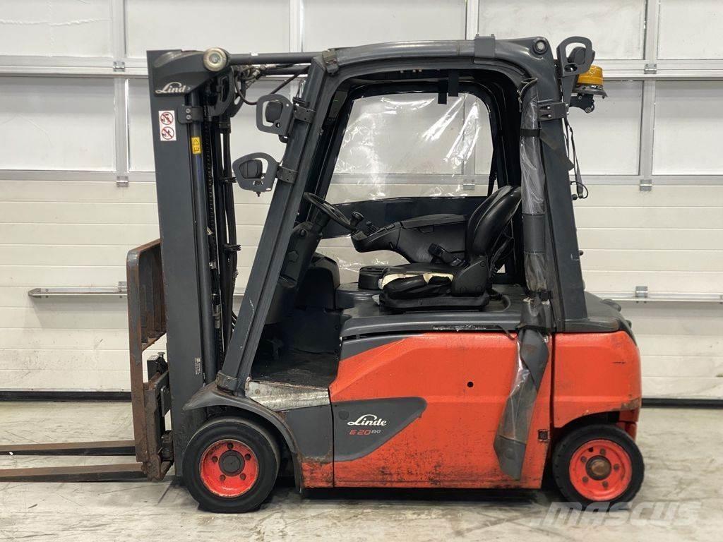Linde E20PL-02 El gaffeltrucks
