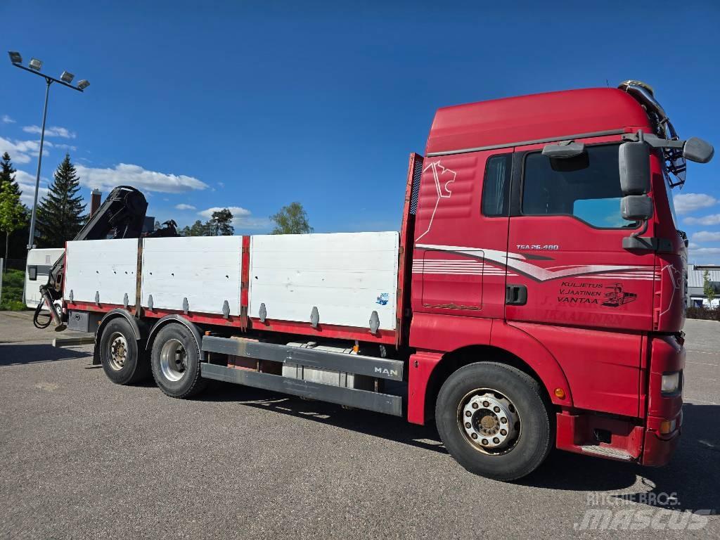 MAN TGA 26.480 Lastbil med kran