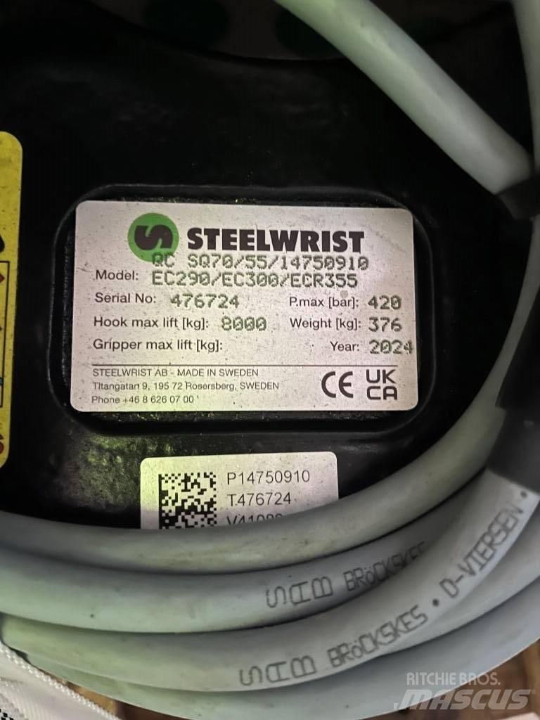Steelwrist S70 Hurtigkoblere