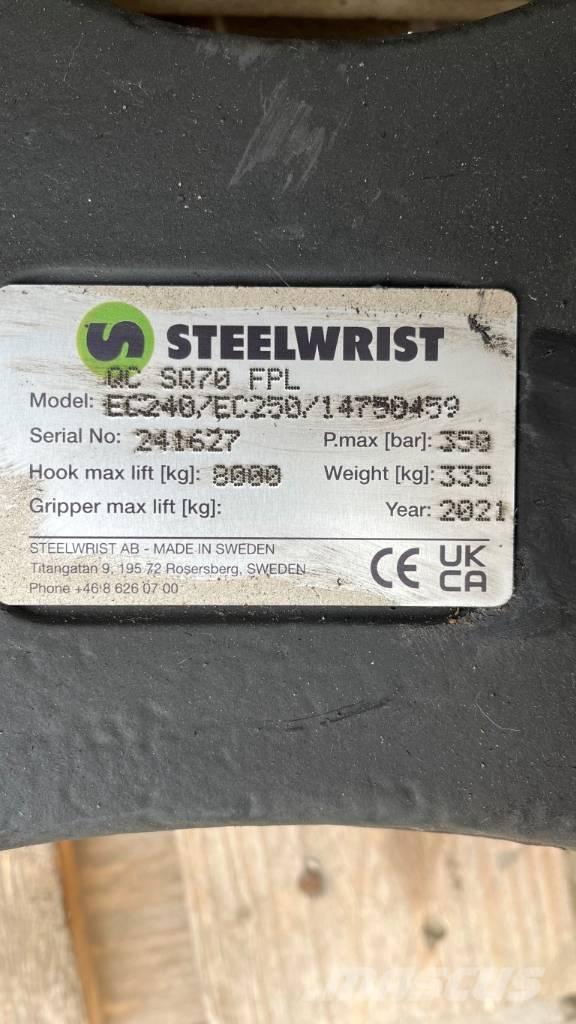 Steelwrist SQ70 Hurtigkoblere