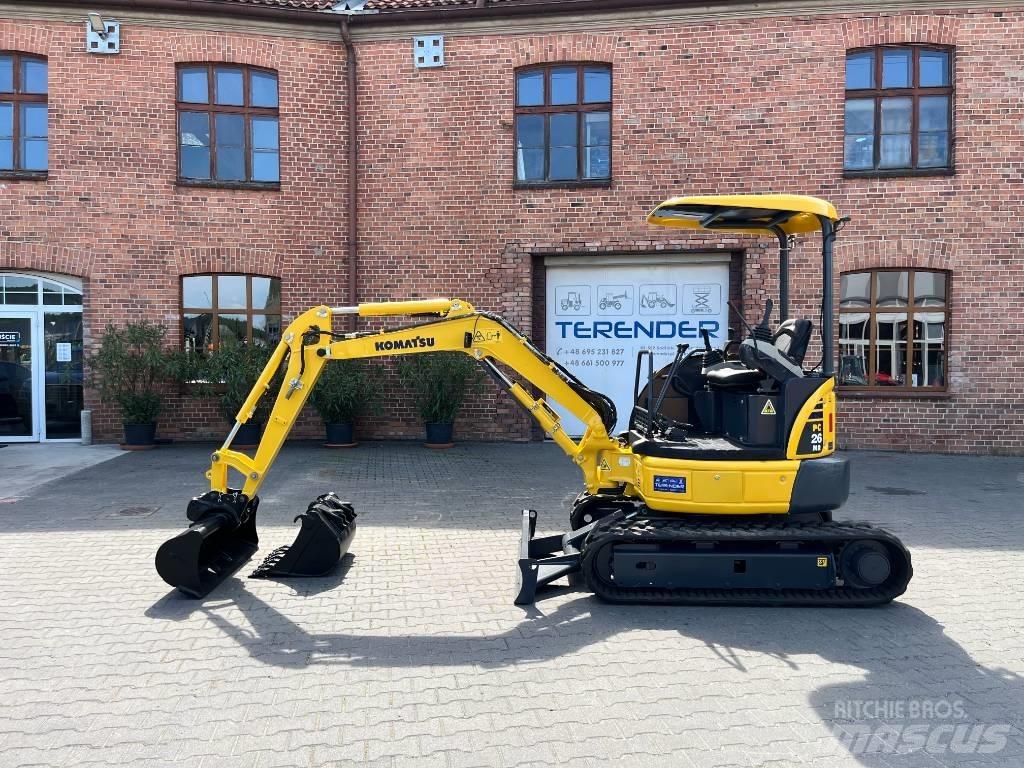 Komatsu PC 26 MR-3 Minigravemaskiner
