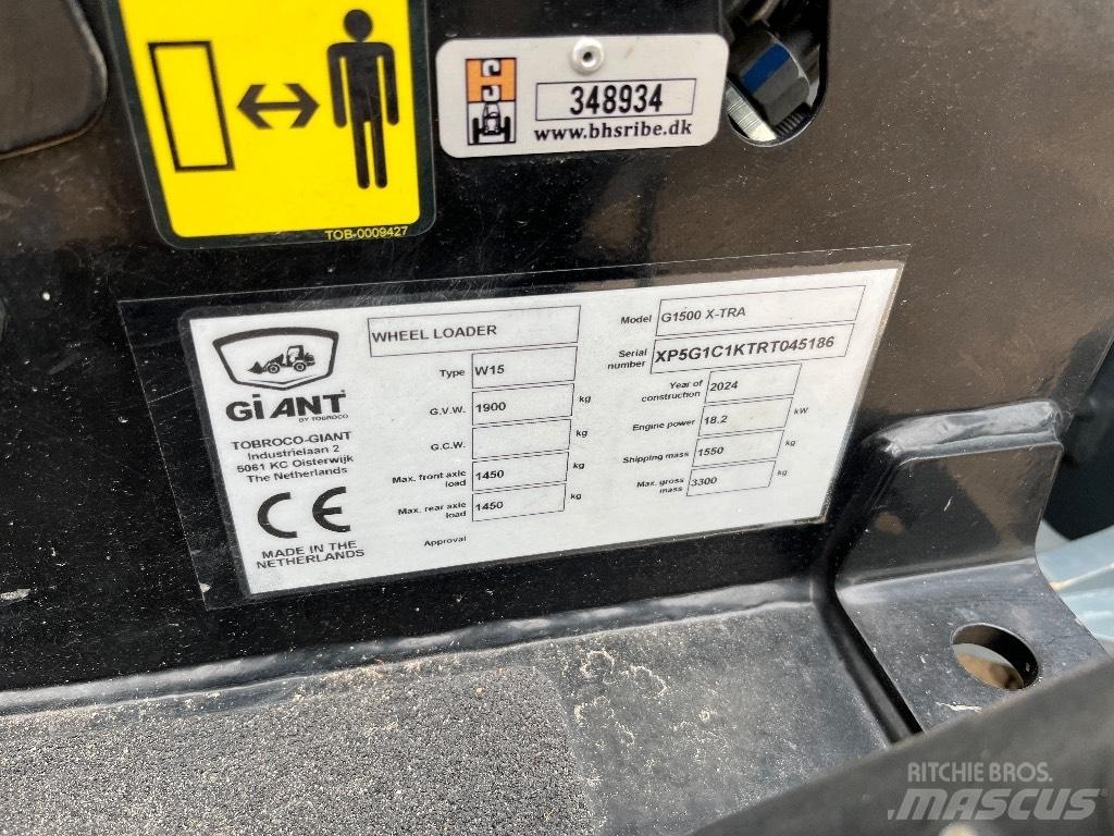 GiANT G 1500 X-tra Læssemaskiner på hjul