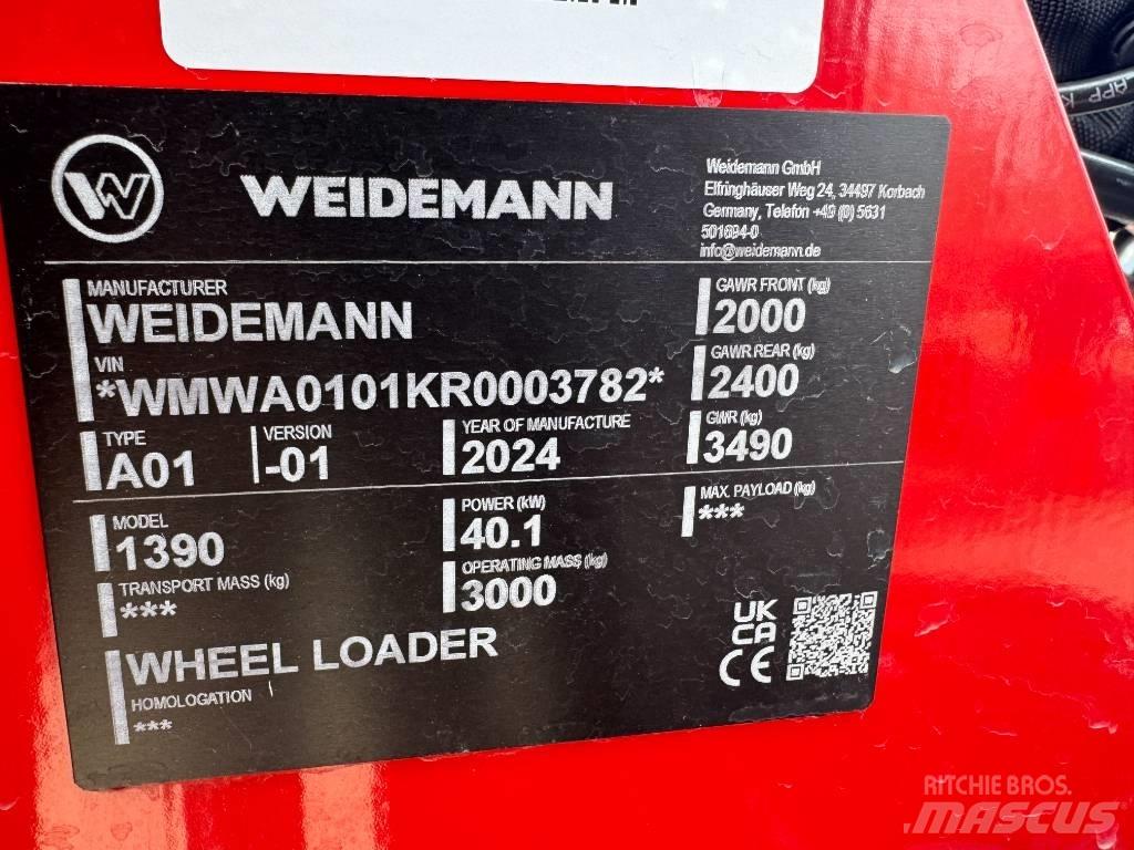 Weidemann 1390 Minilæsser - skridstyret