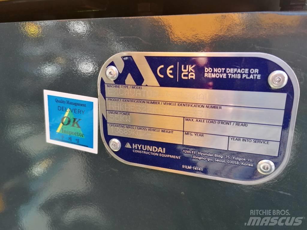Hyundai HX130ALCR Gravemaskiner på larvebånd