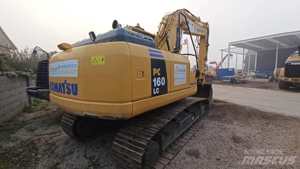 Komatsu PC160LC-8 Gravemaskiner på larvebånd