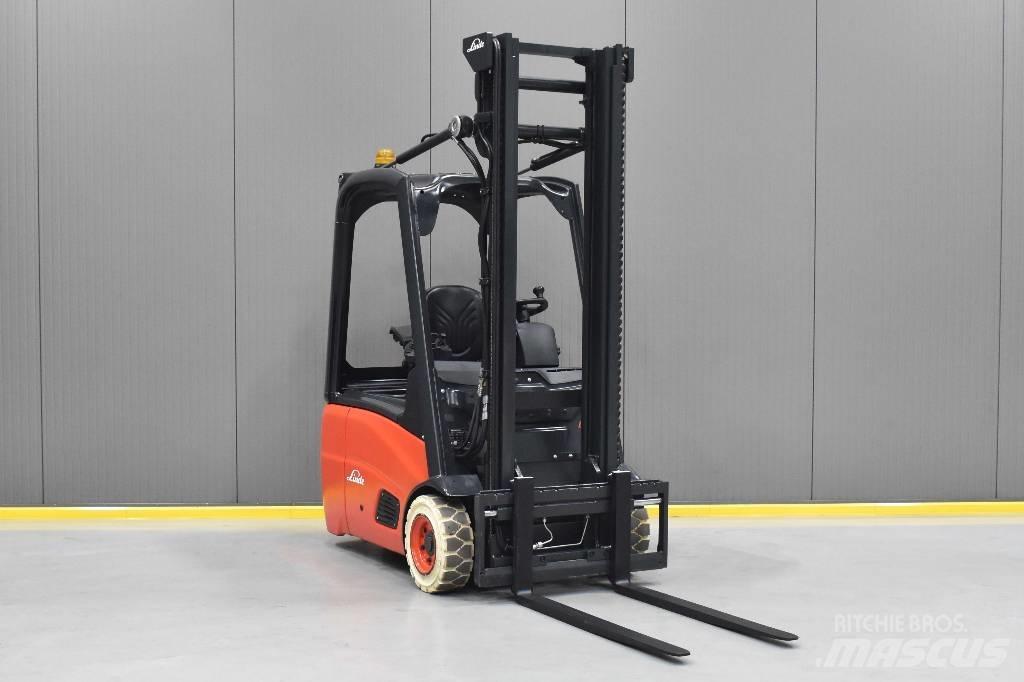 Linde E 15-01 El gaffeltrucks