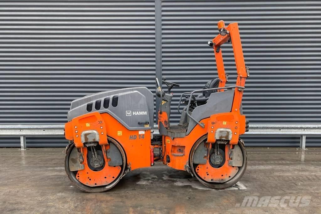 Hamm HD 14 VV Tvilling tromle