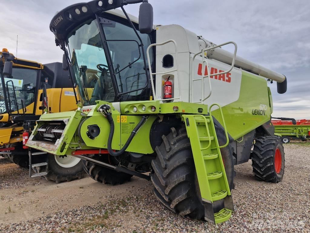 CLAAS Lexion 670 Mejetærskere