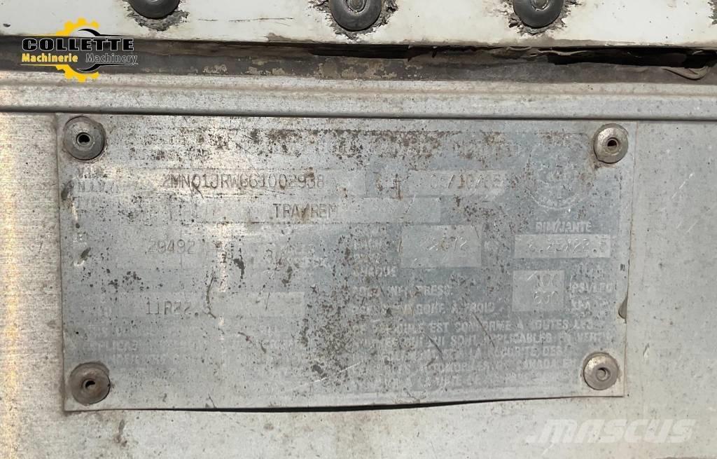 Trailmobile TRI-AXLE Fast kasse