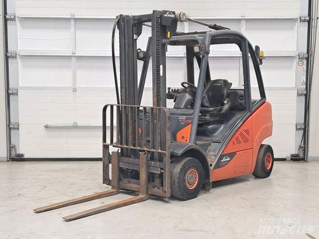 Linde H25D-02 Diesel gaffeltrucks
