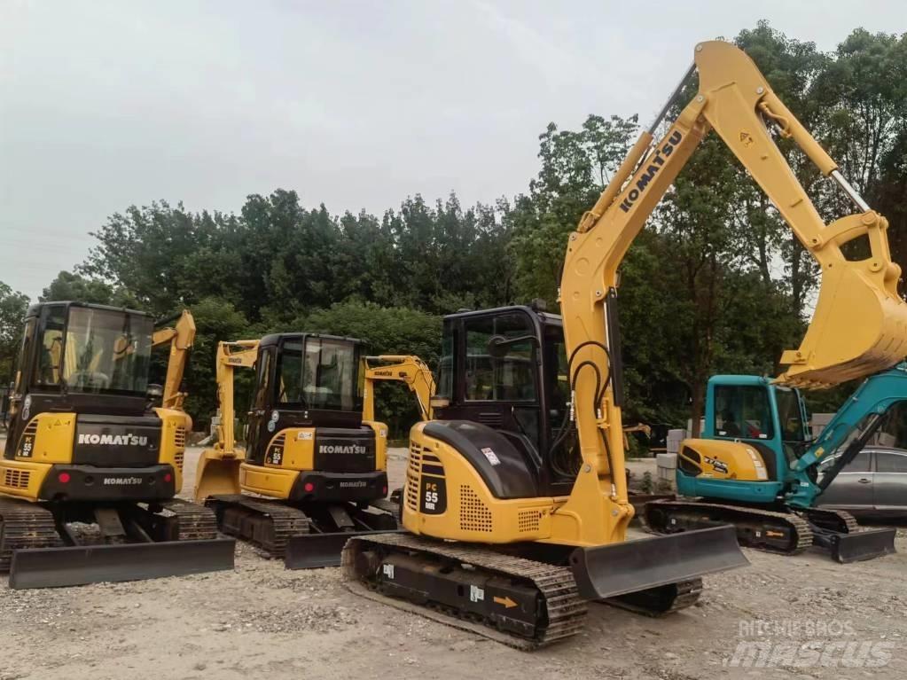 Komatsu PC 55 MR Minigravemaskiner