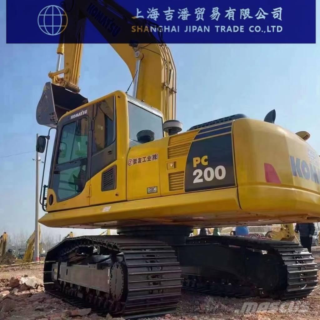 Komatsu PC 200 Gravemaskiner på larvebånd