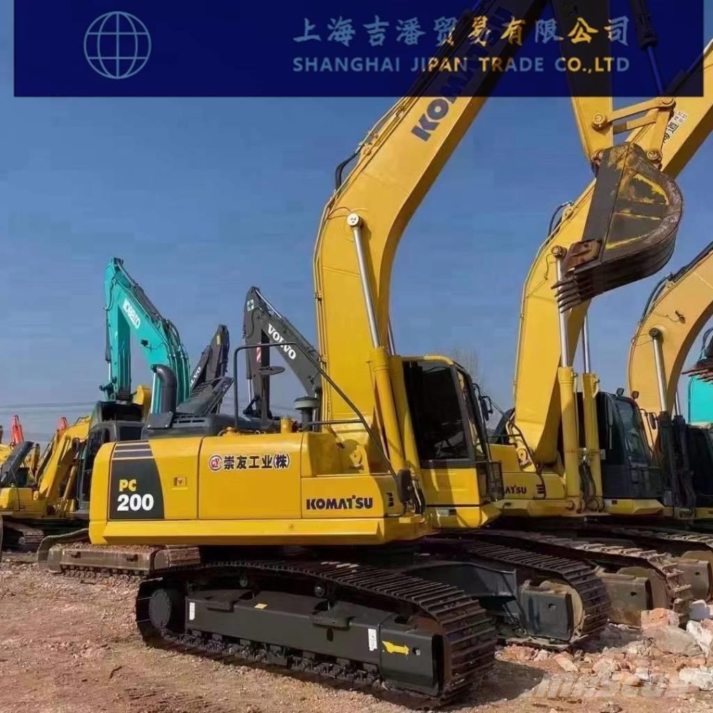 Komatsu PC 200 Gravemaskiner på larvebånd