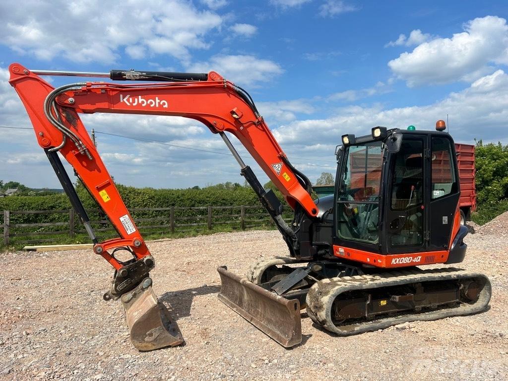 Kubota KX 80-4 Midi-gravemaskiner 7t - 12t