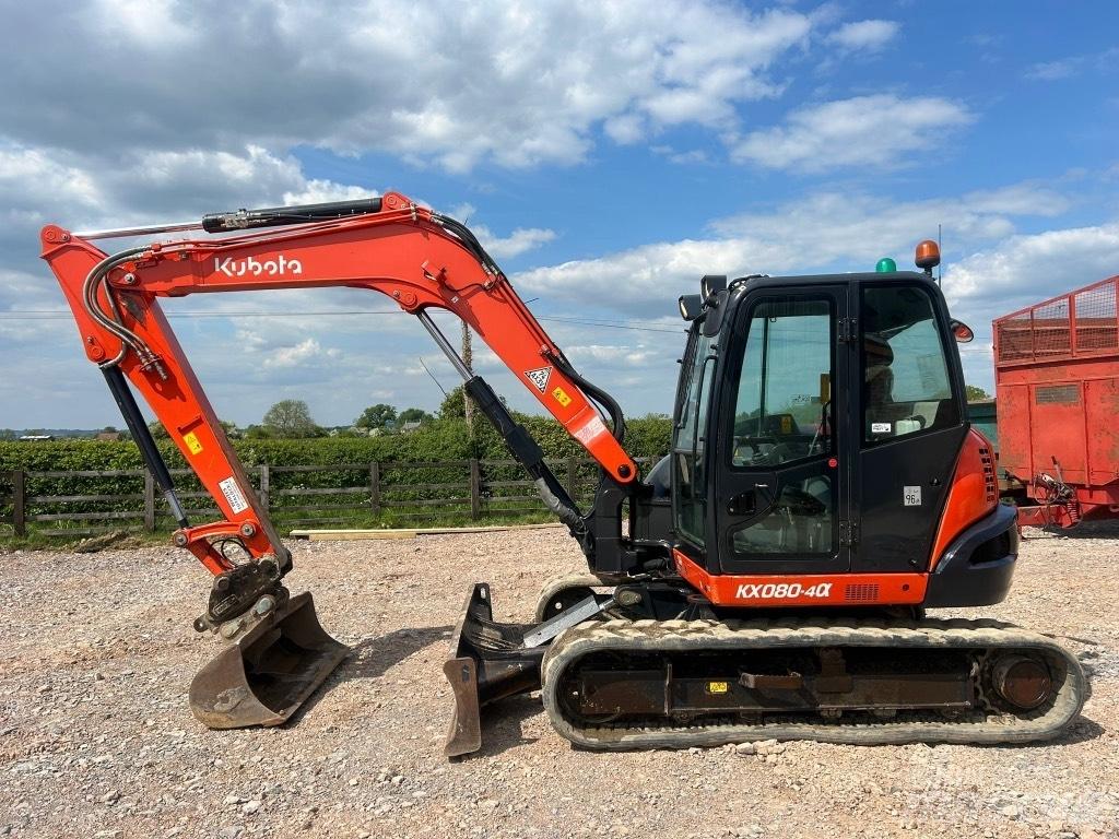 Kubota KX 80-4 Midi-gravemaskiner 7t - 12t