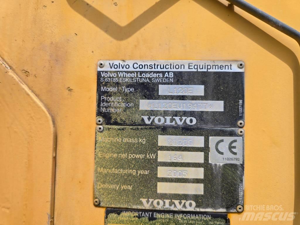 Volvo L 120 E Læssemaskiner på hjul