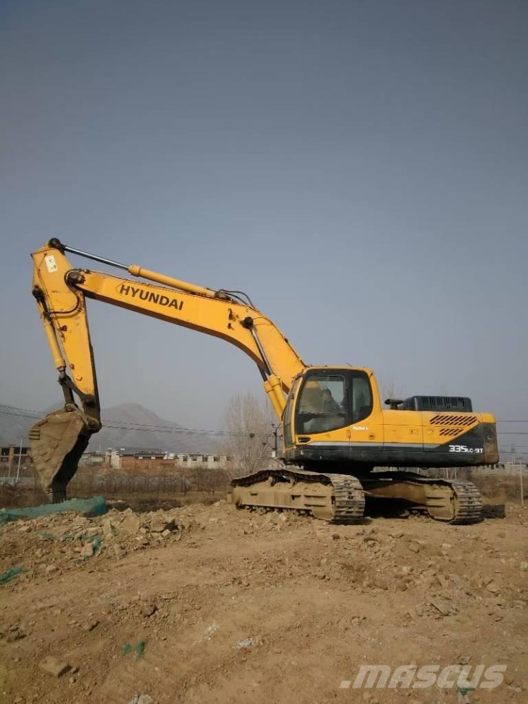 Hyundai 335lc-9s Gravemaskiner på larvebånd