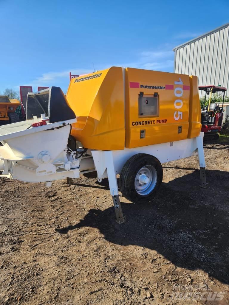 Putzmeister 1005D Afretningslagspumper