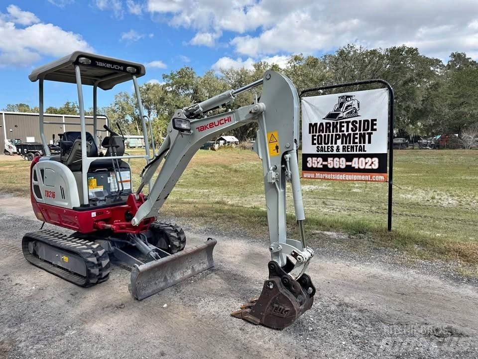 Takeuchi TB 216 Minigravemaskiner