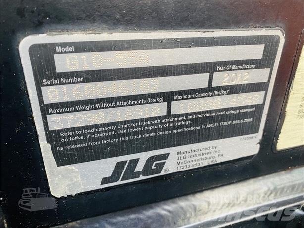 JLG G 10-55 A Teleskoplæssere