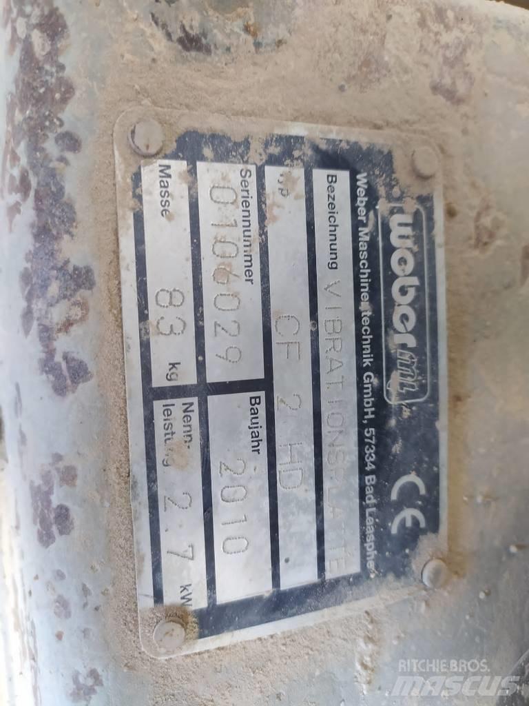 Weber CF2 Jordvibrationstromler
