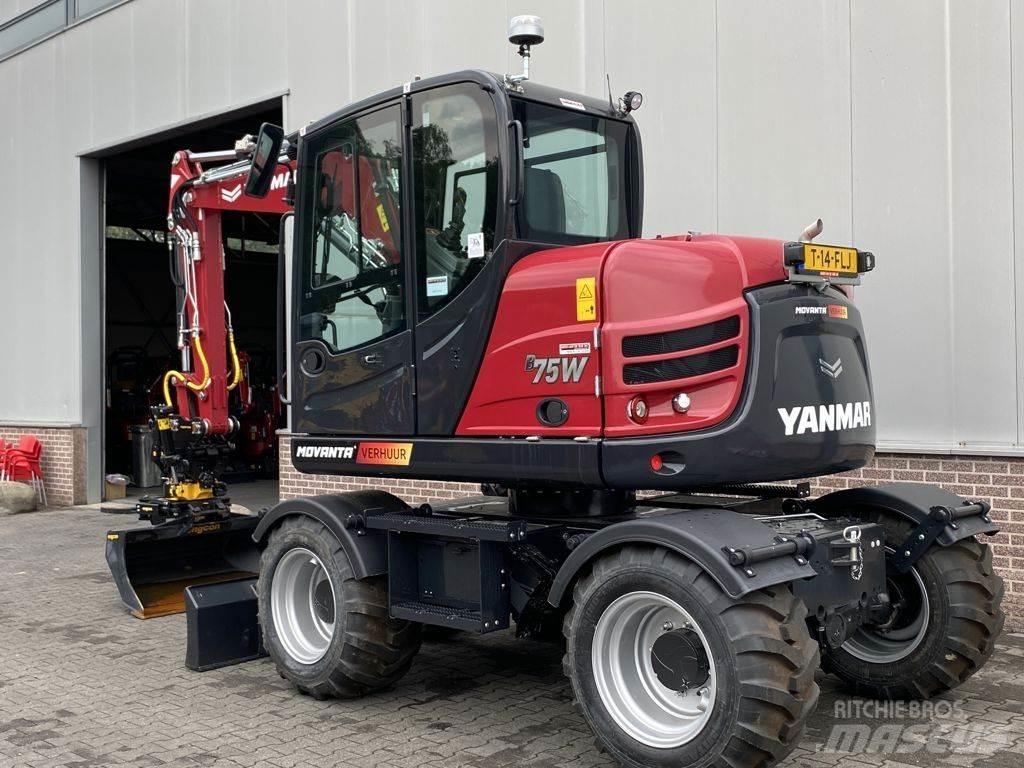 Yanmar B75W Gravemaskiner på hjul